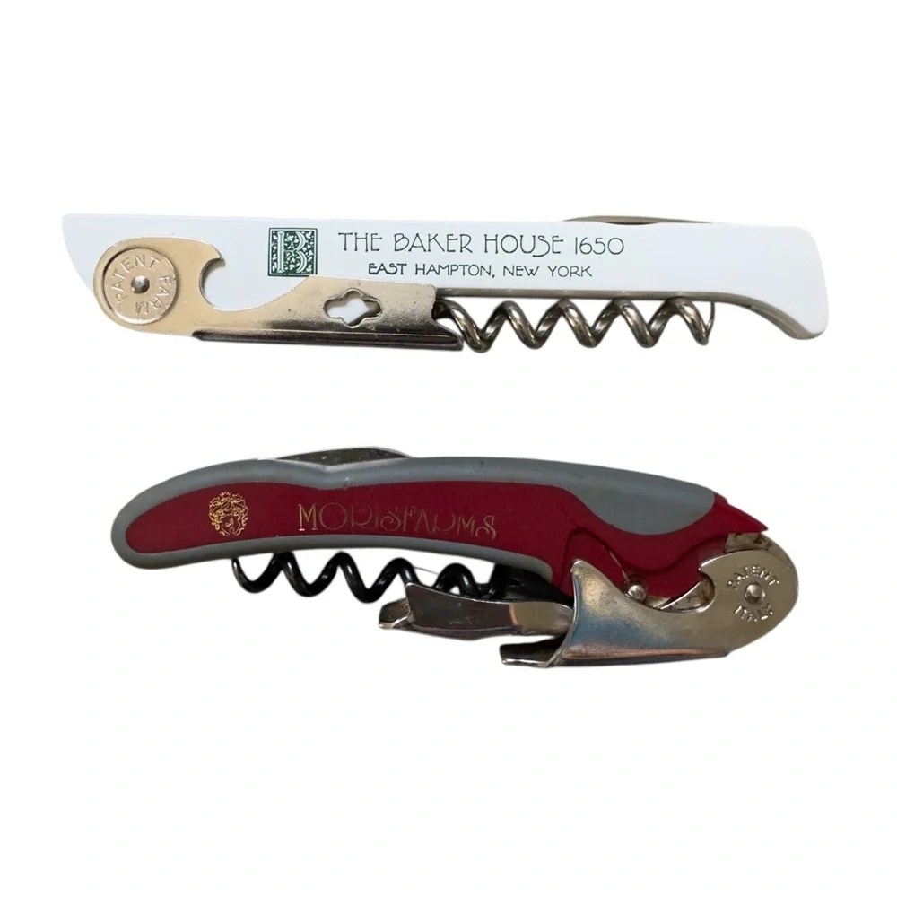 Hamptons & Tuscany Wine Corkscrew 4 pc Set Whisper, Hampton, Baker, Morisfarms